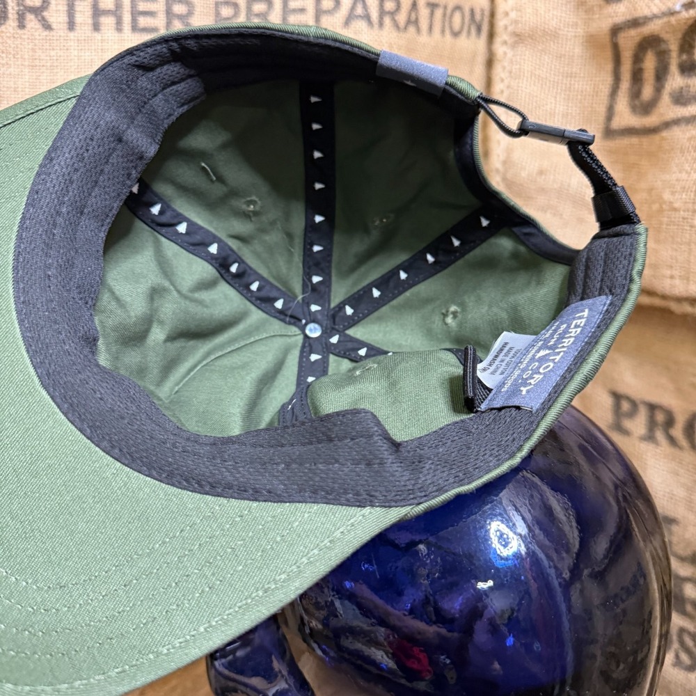 Forest Park Conservancy Territory Run Co Green Cotton Hat Cap Strapback Portland - Picture 6 of 6